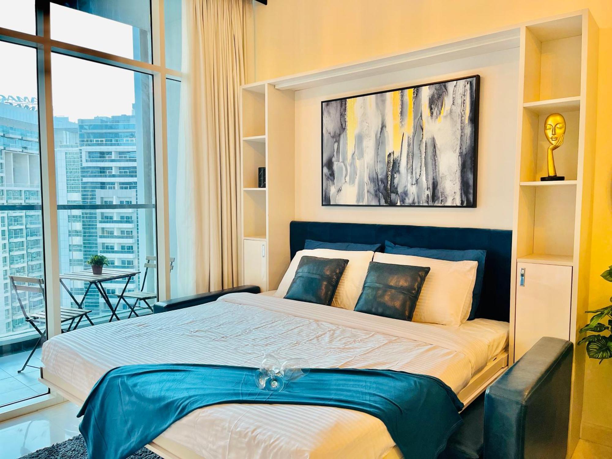 Marvellous Burj Khalifa View Studio, In Downtown Apartment *