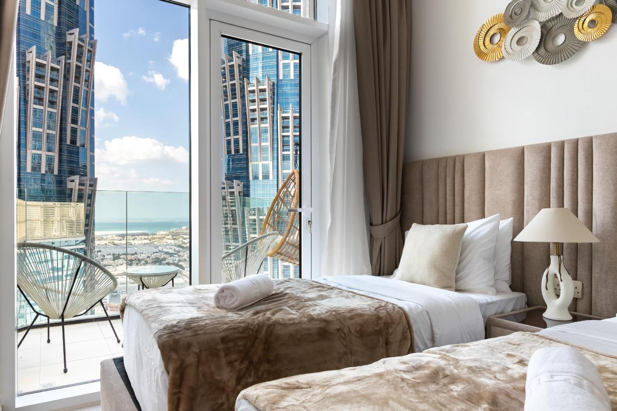 Simply Comfort In Missoni Floor With Sea, Canal And Burj Khalifa Views Apartment *