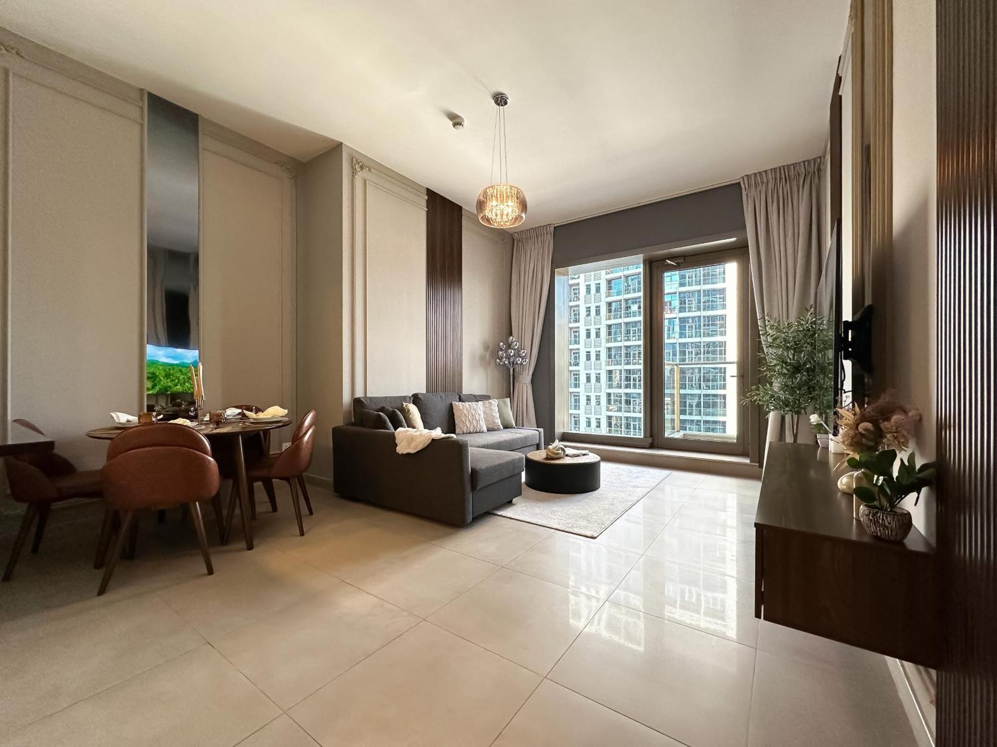 Apartment Refined Living - 1bdr Escape W Marina Views Dubai