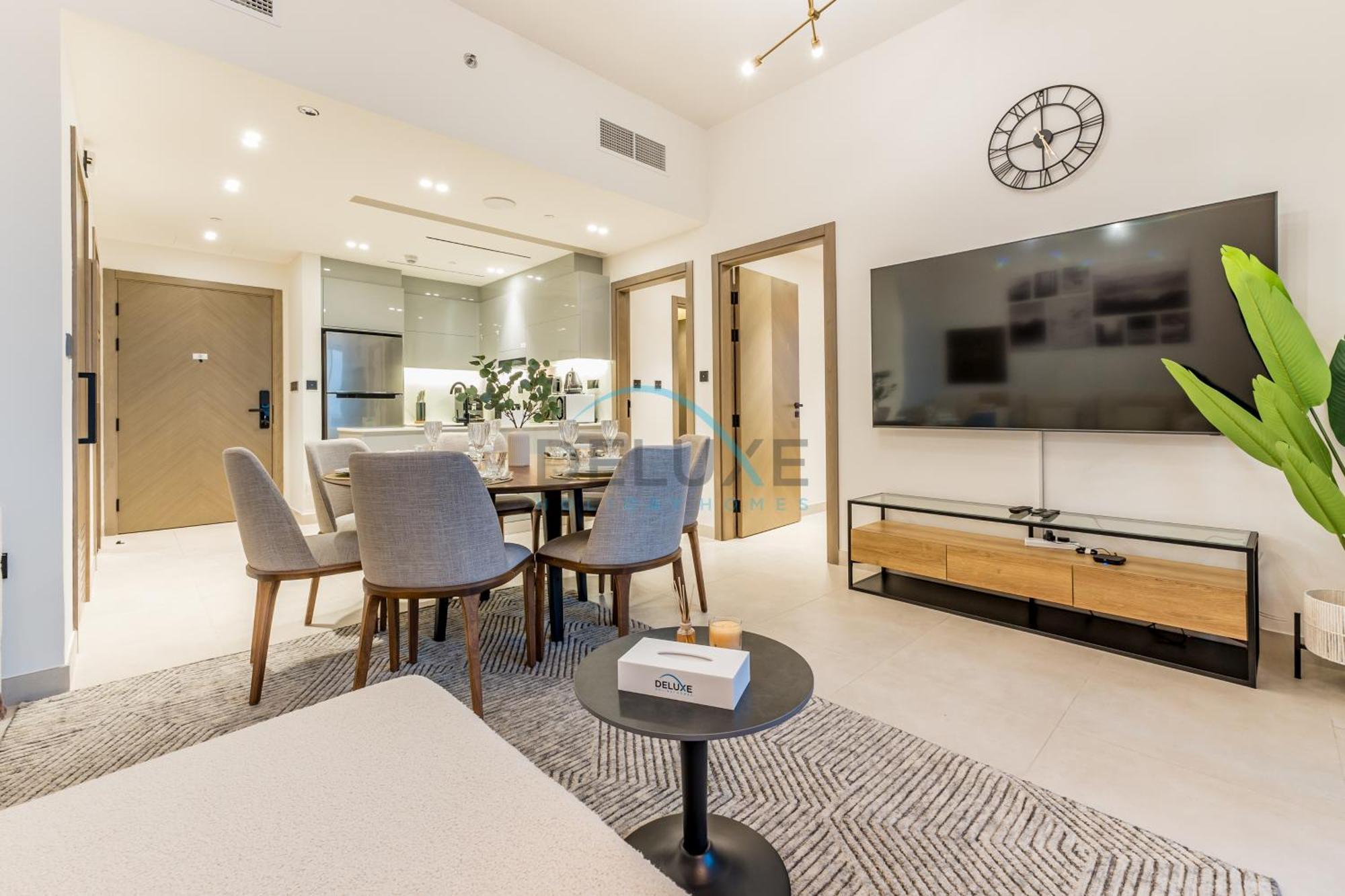 Apartment Sophisticated 2br In Binghatti Canal, Business Bay By Deluxe Homes