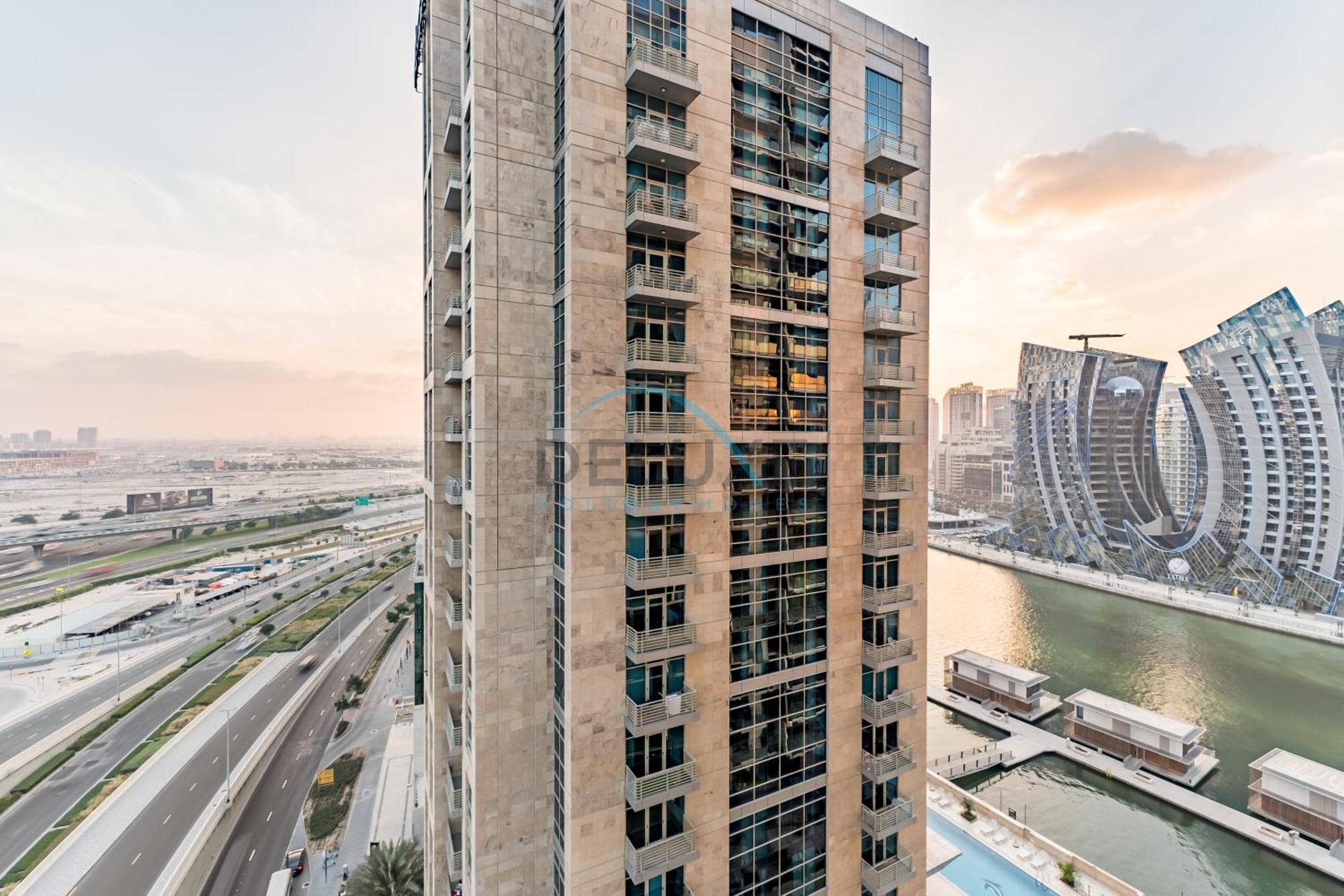 Apartment Sophisticated 2br In Binghatti Canal, Business Bay By Deluxe Homes