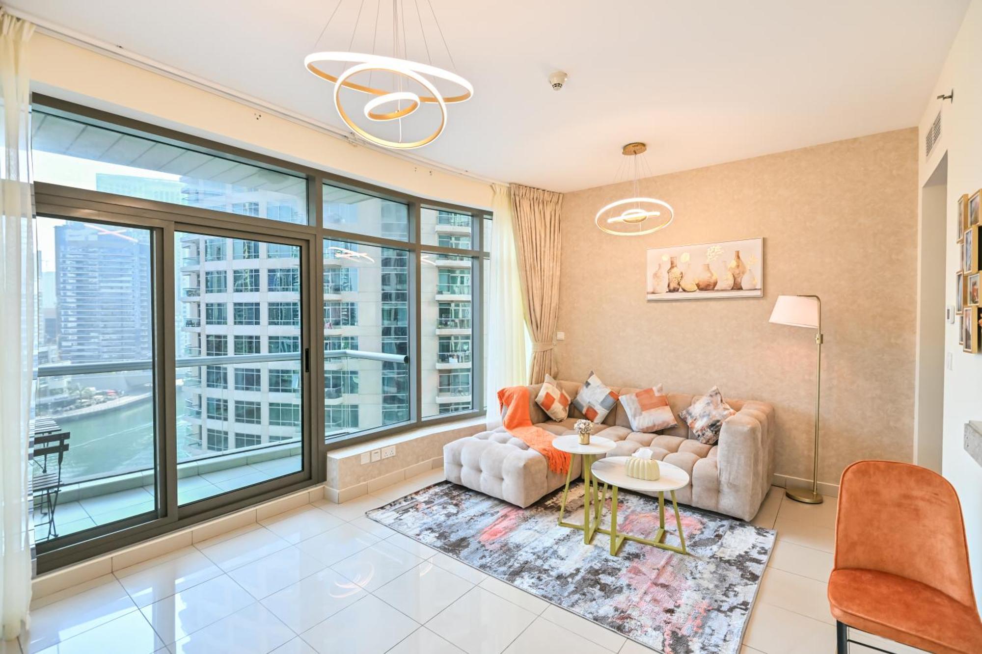 Luxury 1bhk With Marina Views Near Jbr Apartment
