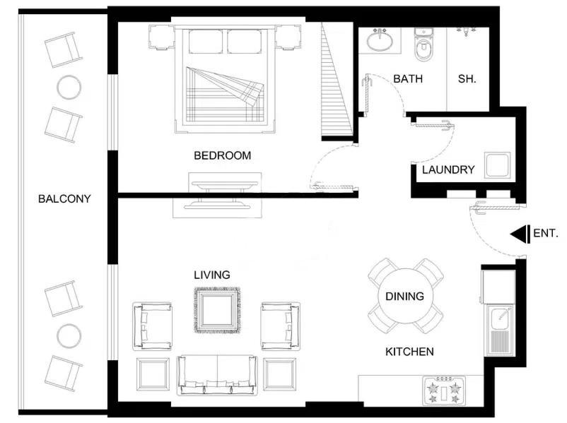 Apartment Lux - The La Sea View 3
