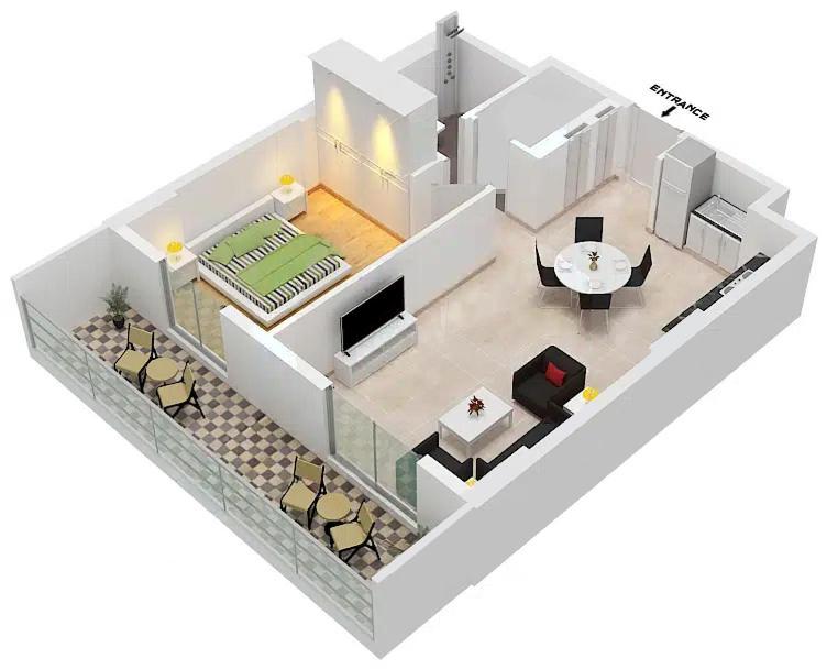 Apartment Lux - The La Sea View 3 Dubai