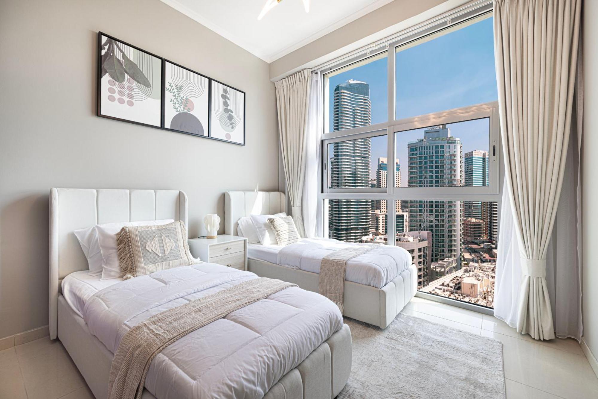 Apartment Cozy Urban 2br In Dec Tower Marina