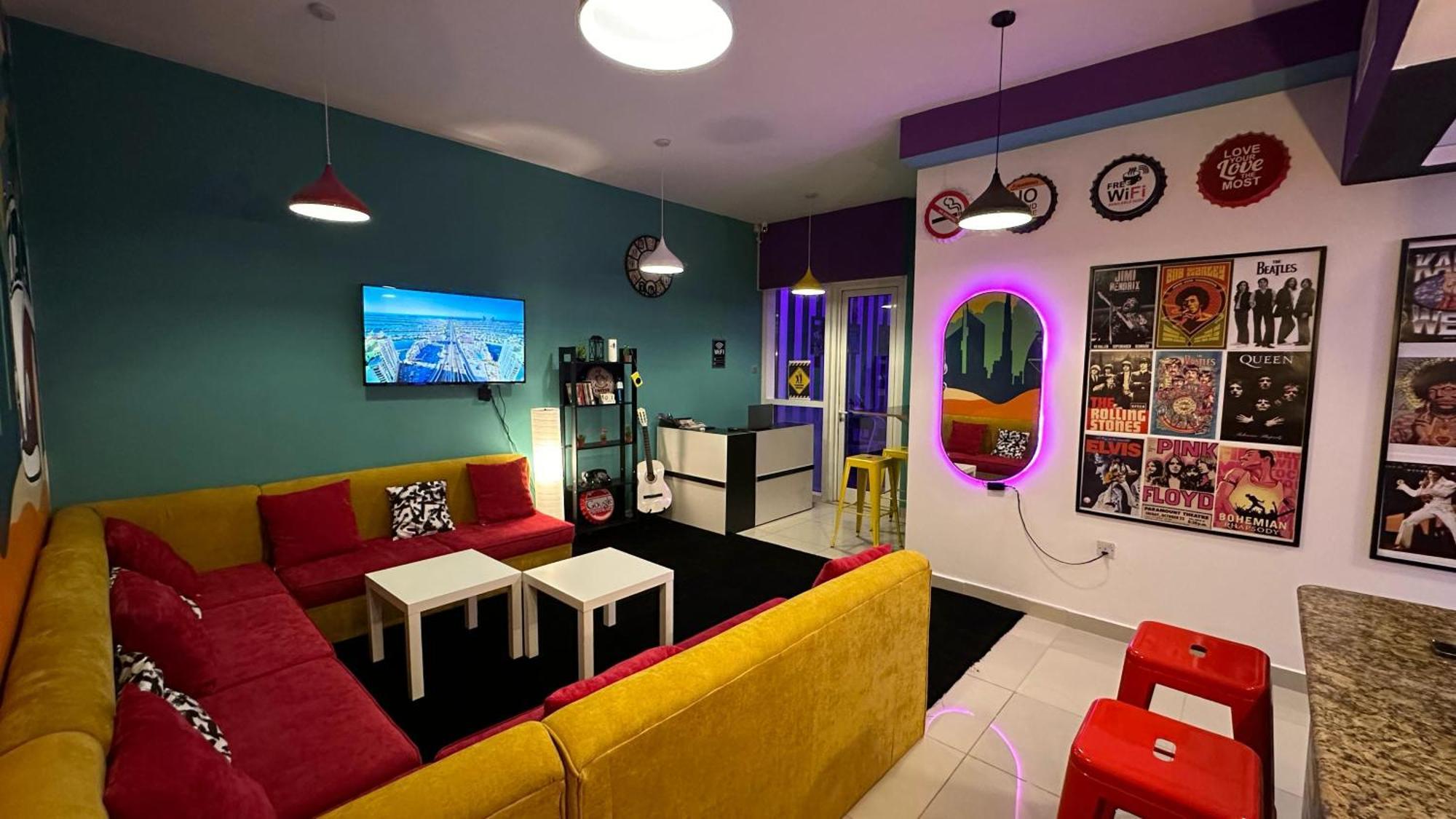 Capsule hotel Papaya Backpackers Dubai
