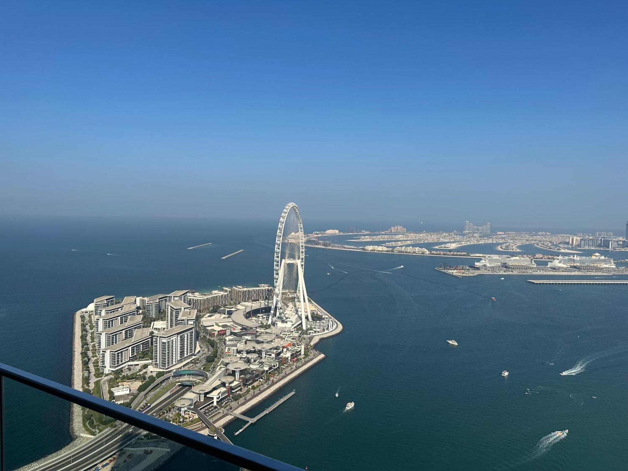 Panoramic Sea & Palm Views 2br Address Jbr Apartment *