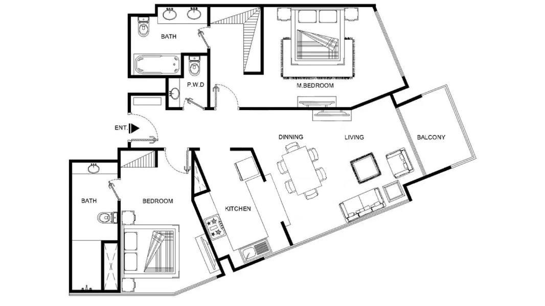 Lux The Executive Burj Khalifa View Apartment