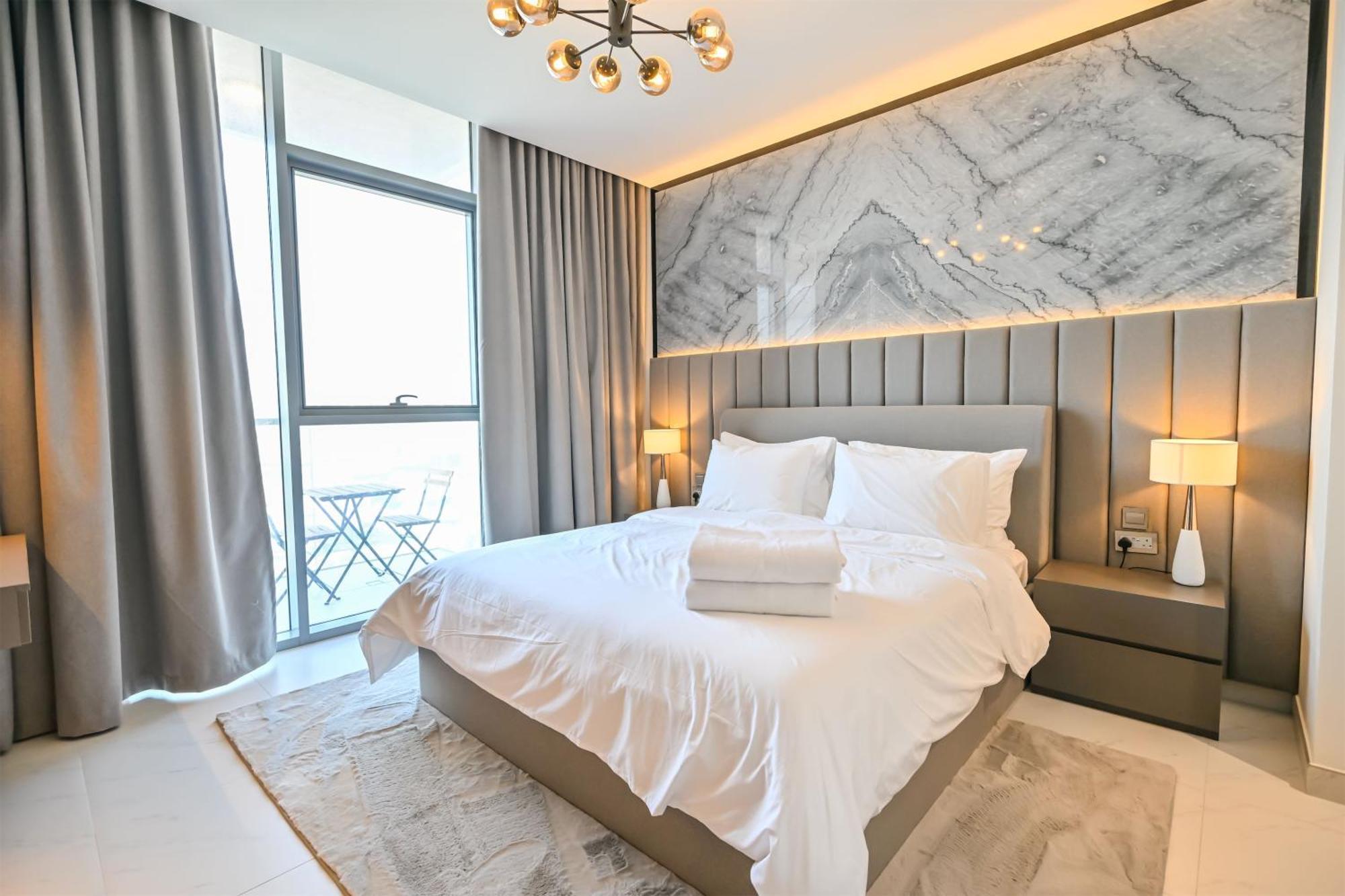 Stylish 1br By The Lagoon In District One Meydan Apartment Dubai