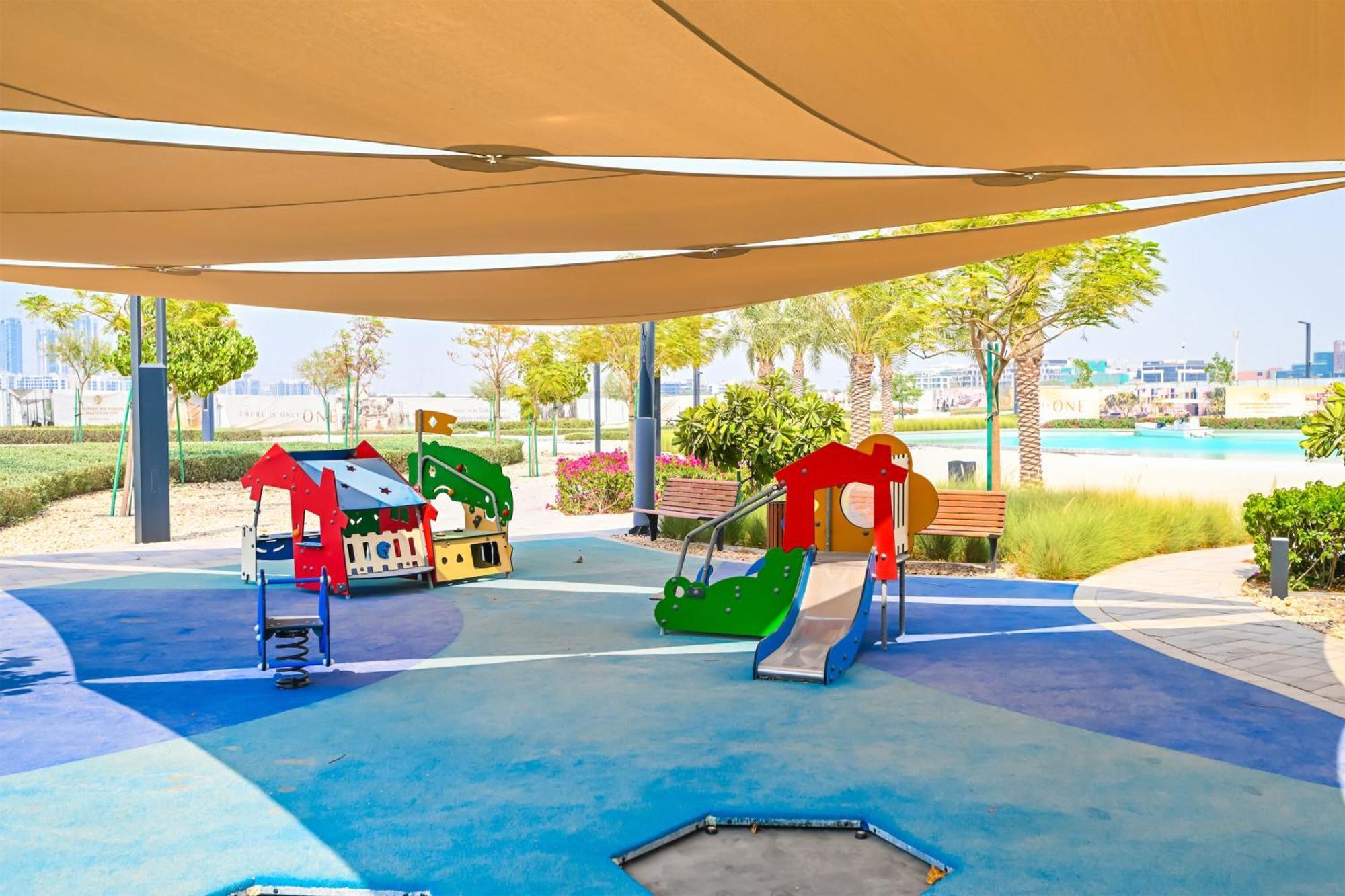 Apartment Stylish 1br By The Lagoon In District One Meydan *