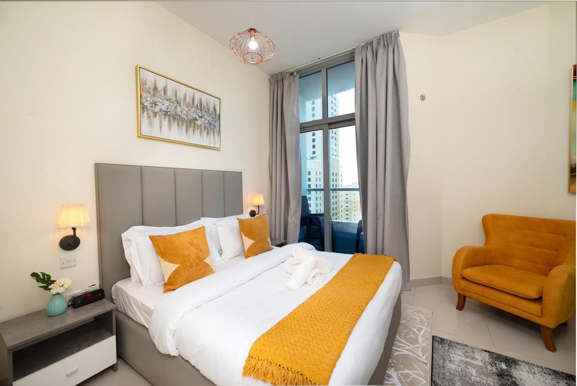 World Wide Homes - Cozy 1 Bedroom Close To Jbr - Marina Apartment