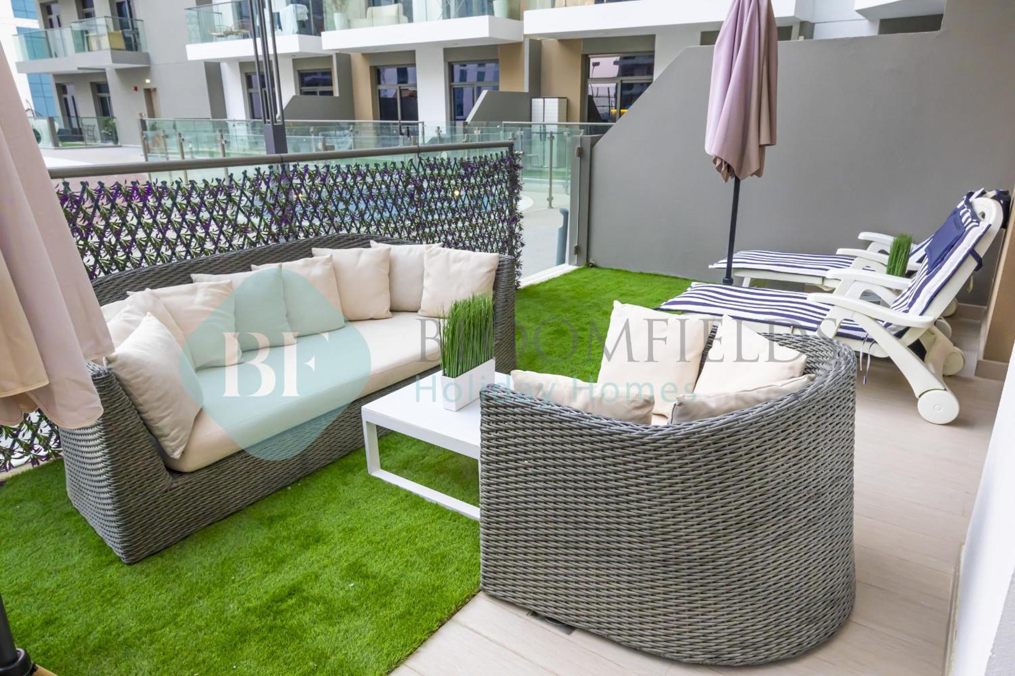 Bloomfields Modern 1br In Laya Heights Pool Acces *