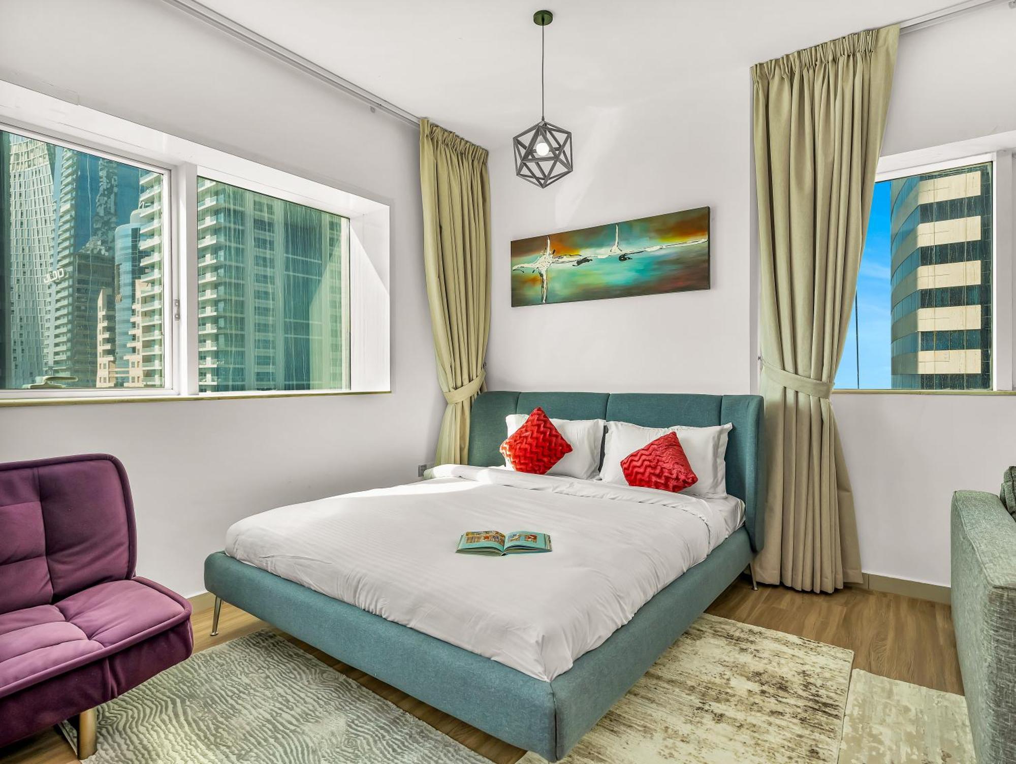 Spacious 3br High Floor Palm View In Marina *