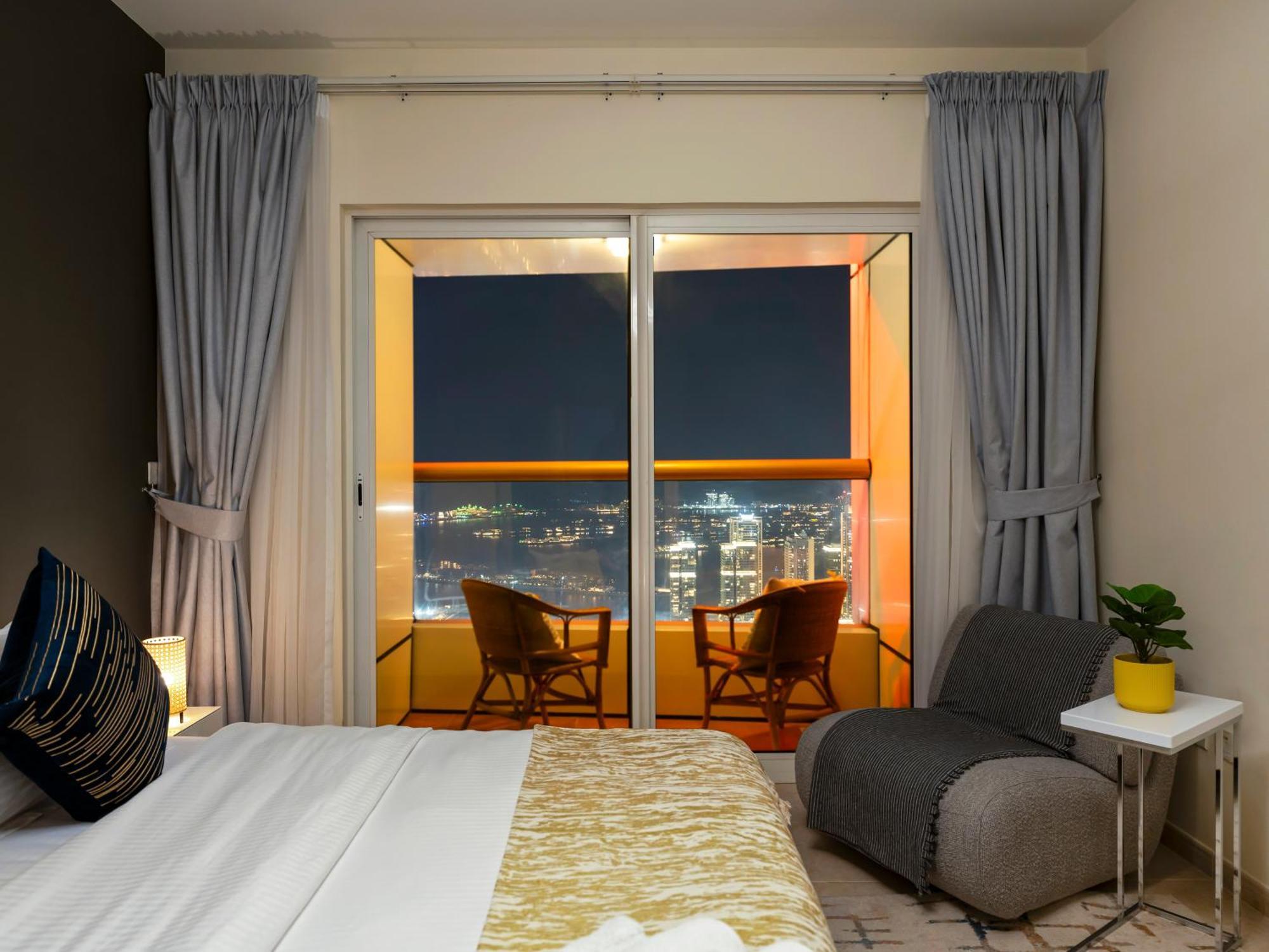 Amazing Full Sea And Palm View 58 Floor * Dubai