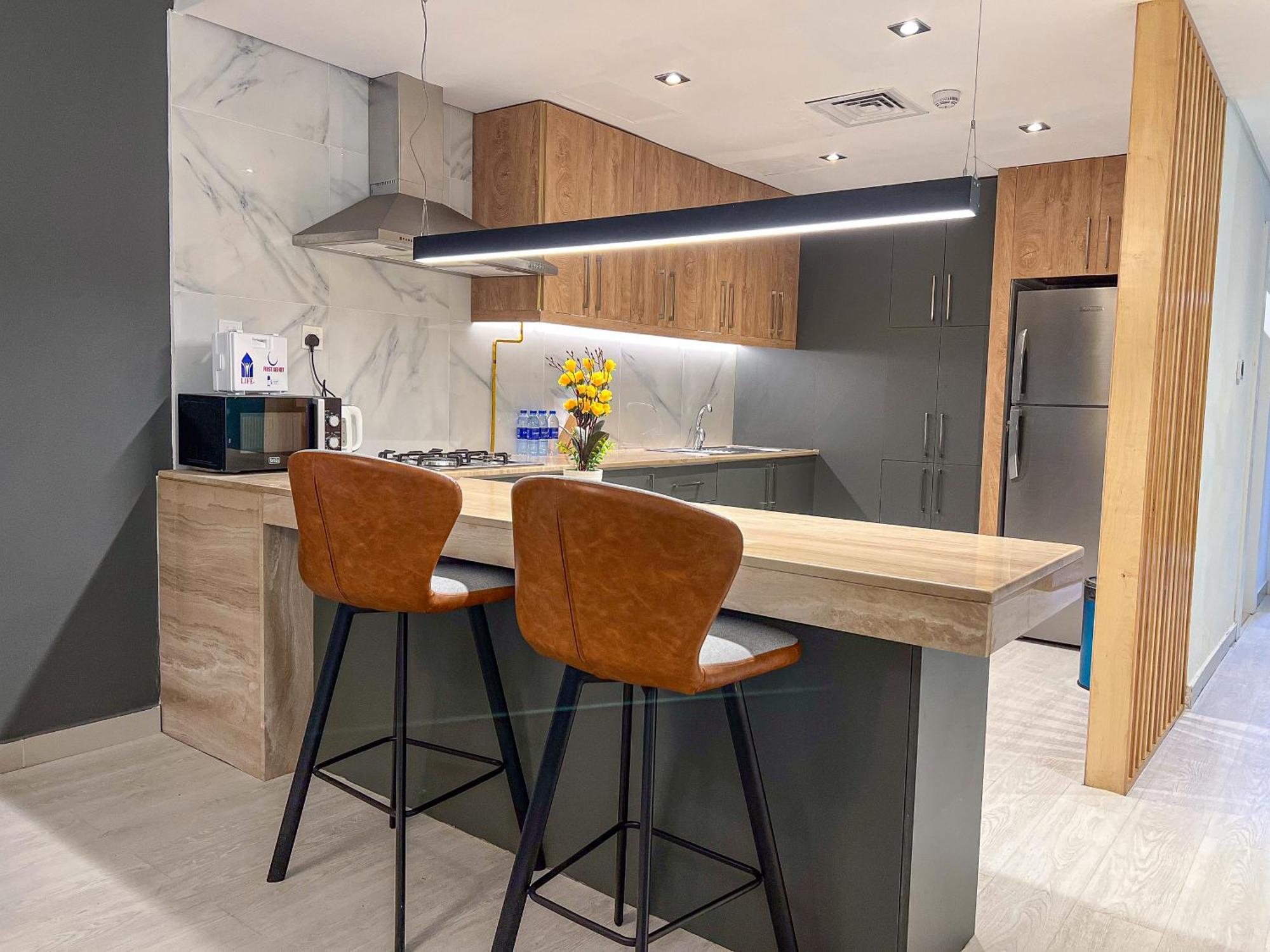 Luxurious 3b Panoramic The Palm View - Samaya Homes Apartment *