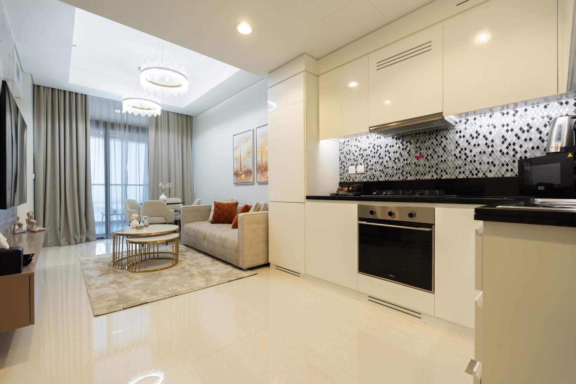 Apartment Keyrock Living - Oasis With Balcony Views Dubai