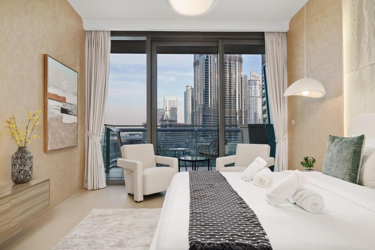 Apartment New Stunning 2br With Burj Khalifa View & Mall Tunnel Access