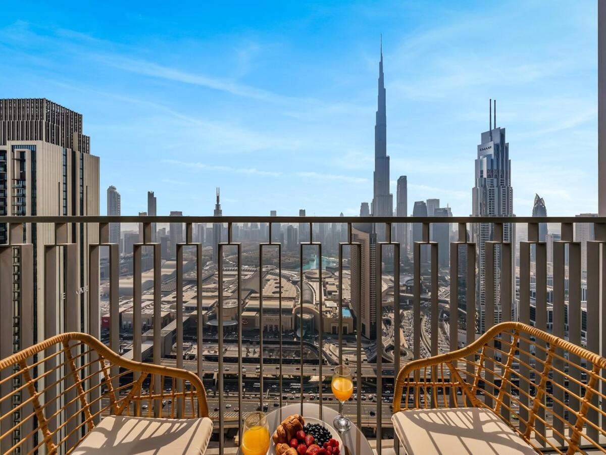 Apartment New Luxurious 4br With Burj Khalifa & Fountain View Near Difc