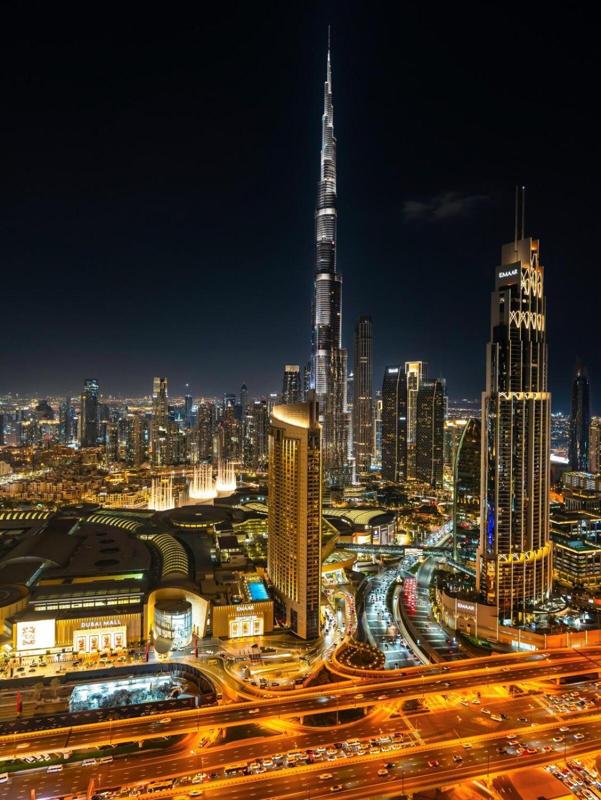 Apartment New Luxurious 4br With Burj Khalifa & Fountain View Near Difc