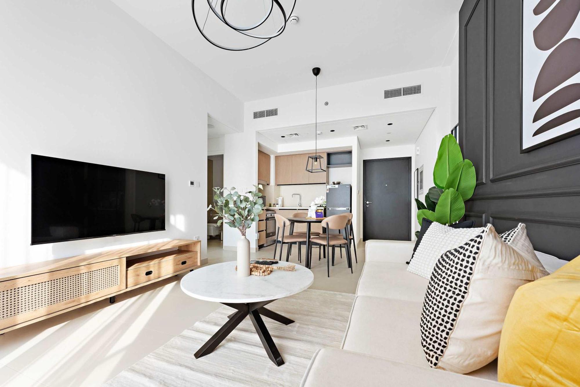 Apartment Silkhaus Chic 1bdr Near Burj Khalifa With Balcony Dubai