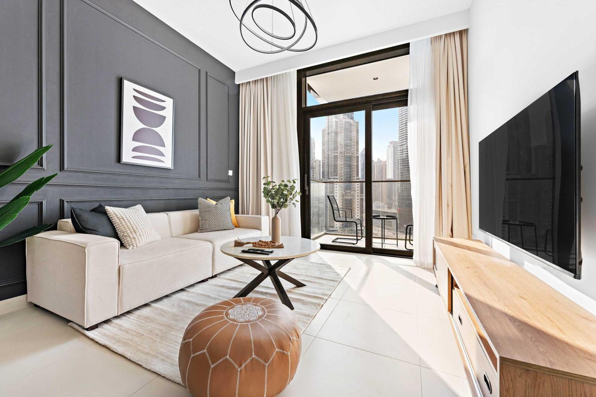 Silkhaus Chic 1bdr Near Burj Khalifa With Balcony