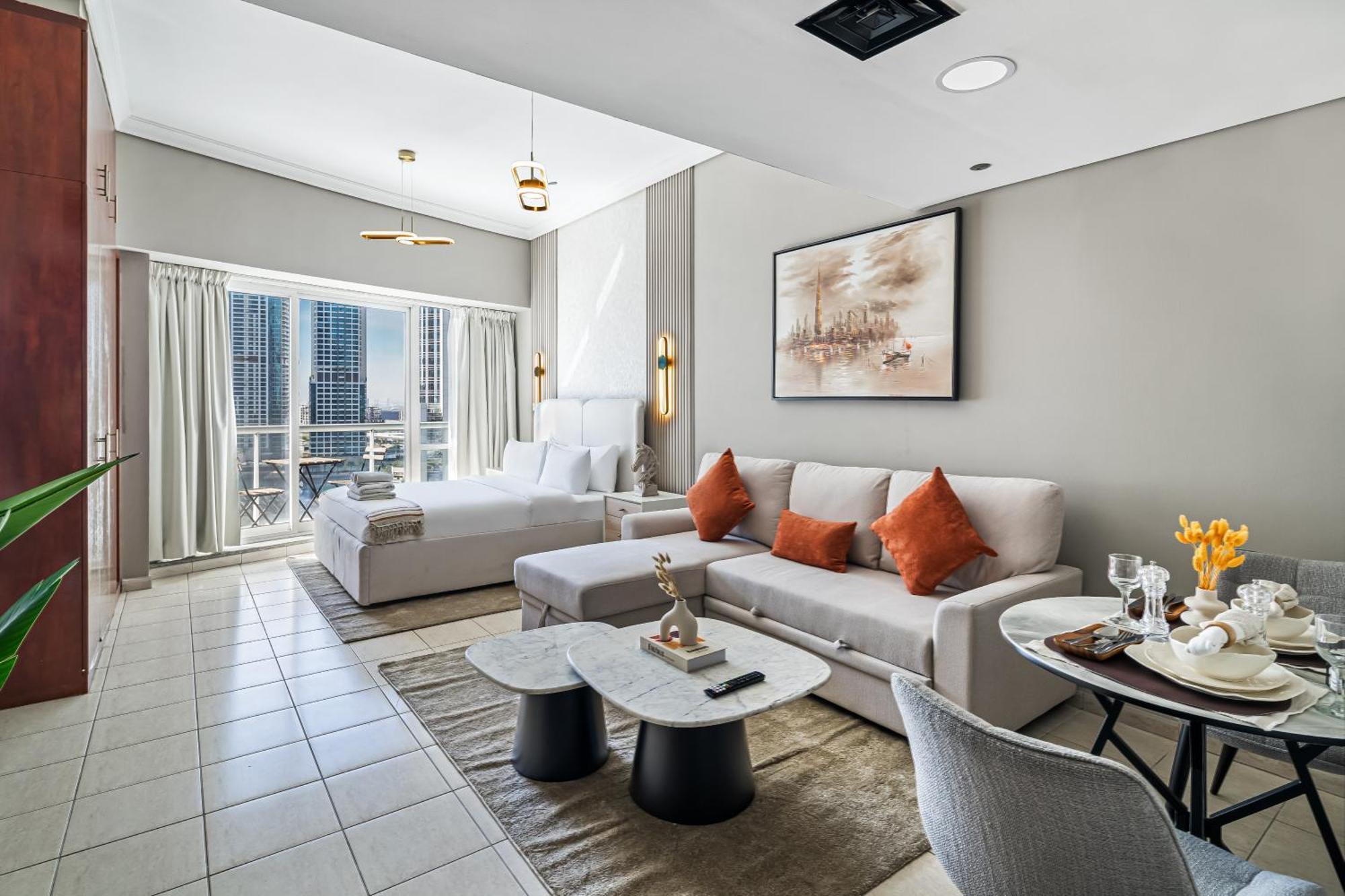 Brand New Furnished Terrace Jlt Dubai
