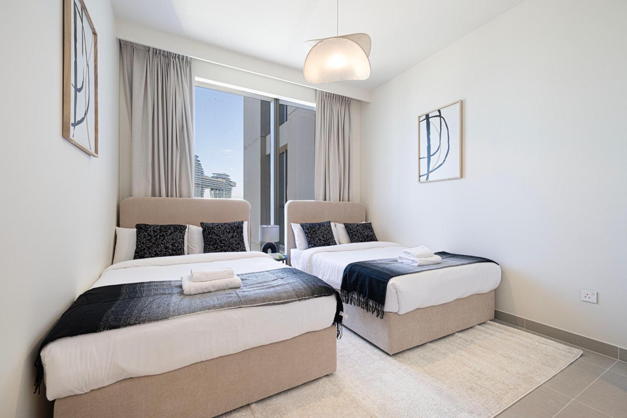 Luxe - 2br - Sea & View - 5 Min To Mall Apartment Dubai