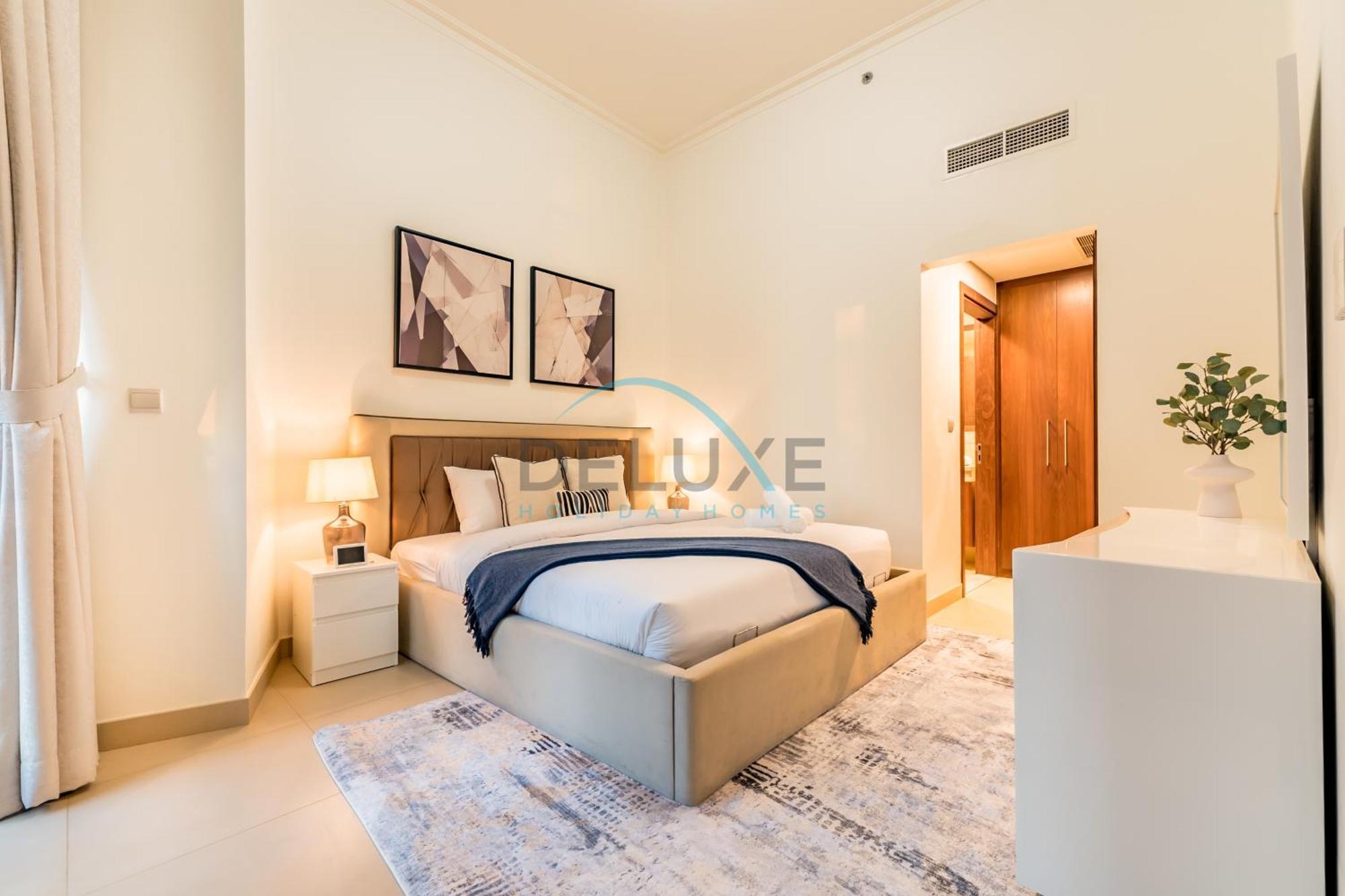 Apartment Views 2br Close To Burj Khalifa & Mall, Burj Vista Tower 2, Downtown By Deluxe Homes *
