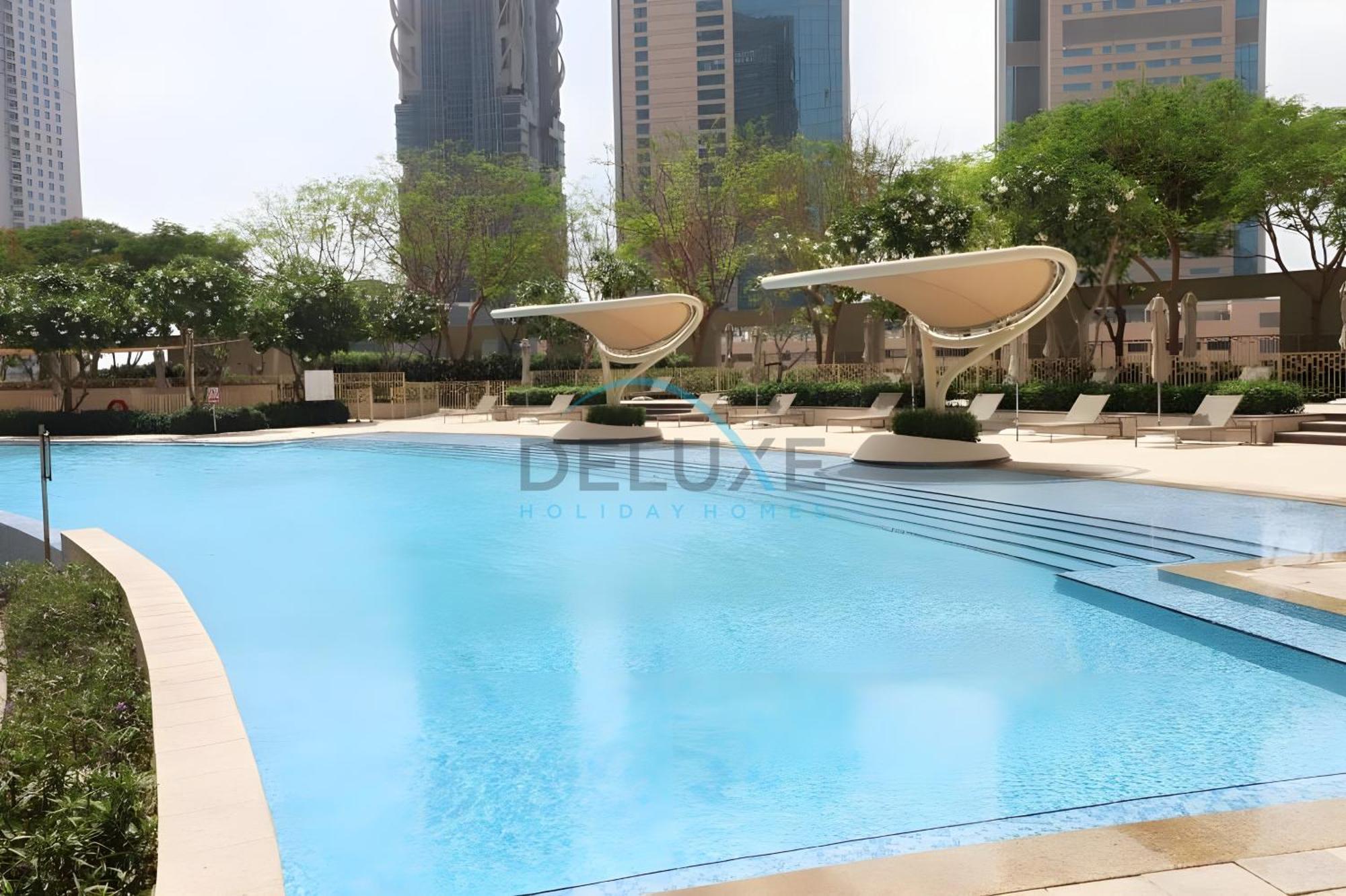 Views 2br Close To Burj Khalifa & Mall, Burj Vista Tower 2, Downtown By Deluxe Homes Apartment *