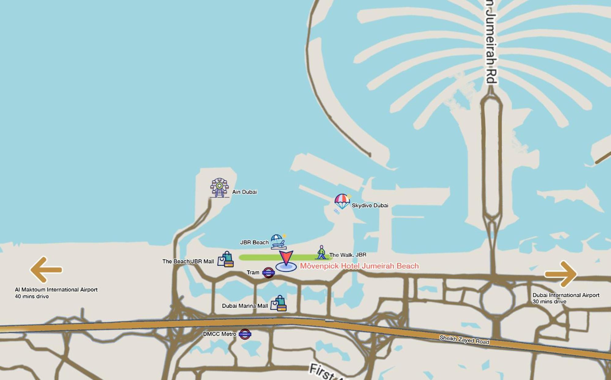 Hotel Moevenpick Jumeirah Dubai