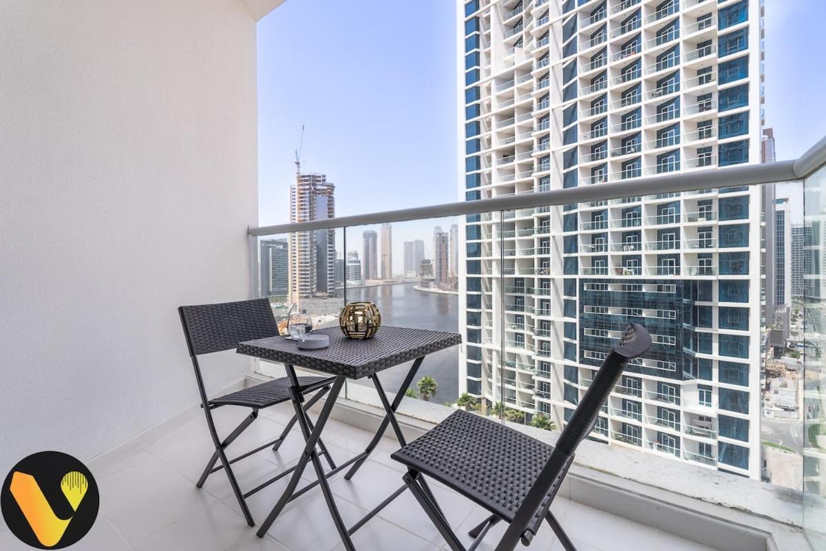 Apartment Vogue Damac Maison Prive Balcony & Pool With Canal View Prime Business Bay Location, Steps From Downtown & Burj Khalifa Dubai