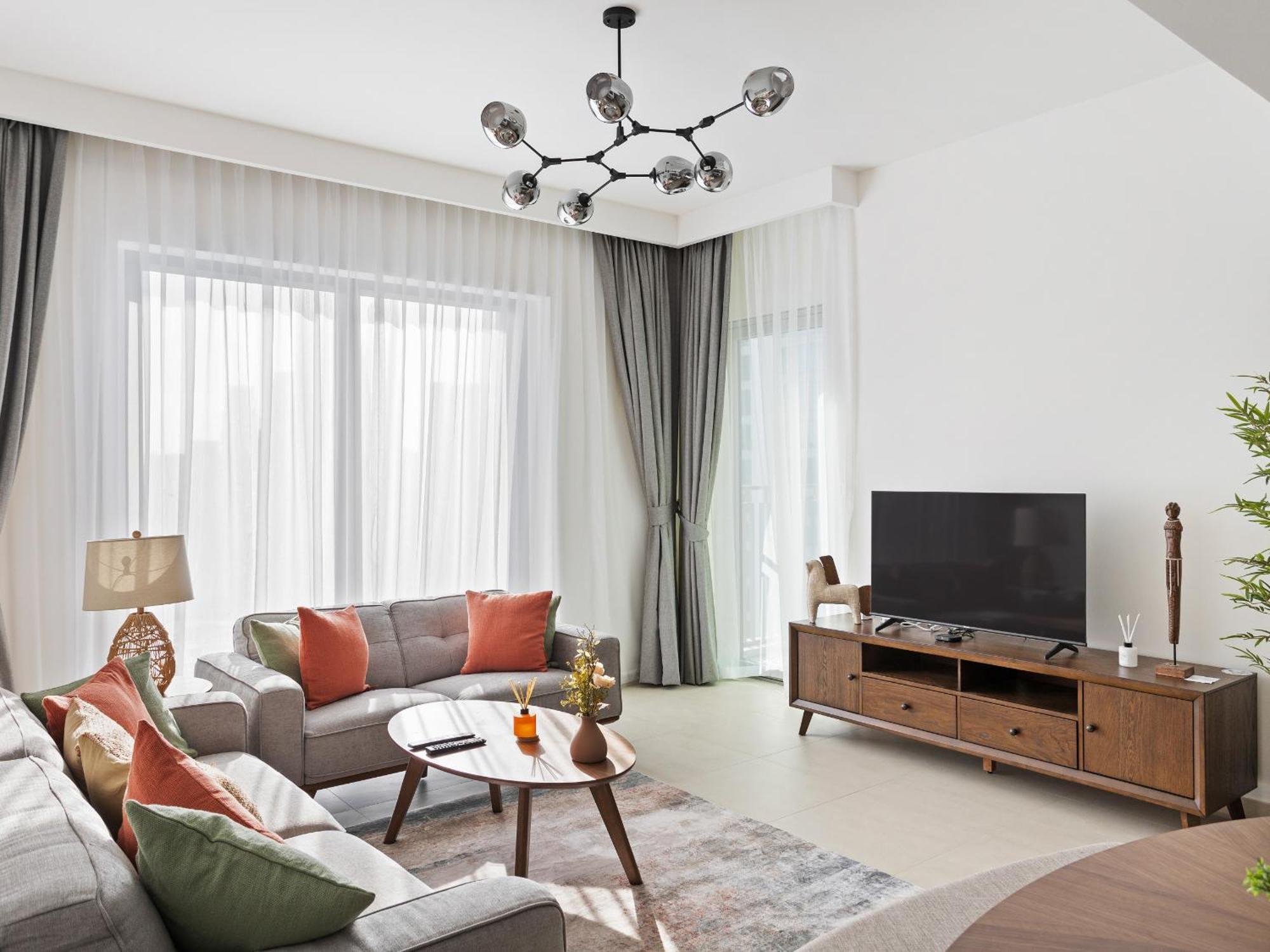 Skyline 3bdr 1guest With Burj Khalifa & Fountain View Apartment Dubai