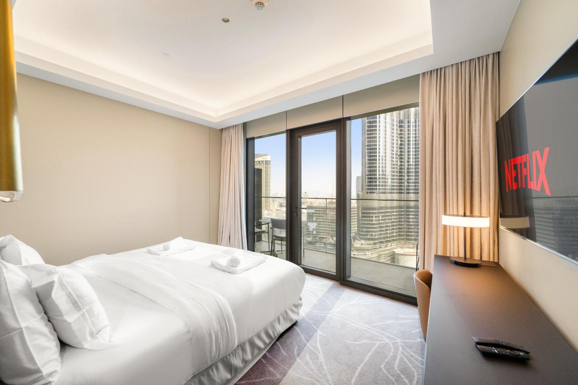 Apartment Vayk - Exceptional 3bd At Address Opera With Full Burj Khalifa Views *
