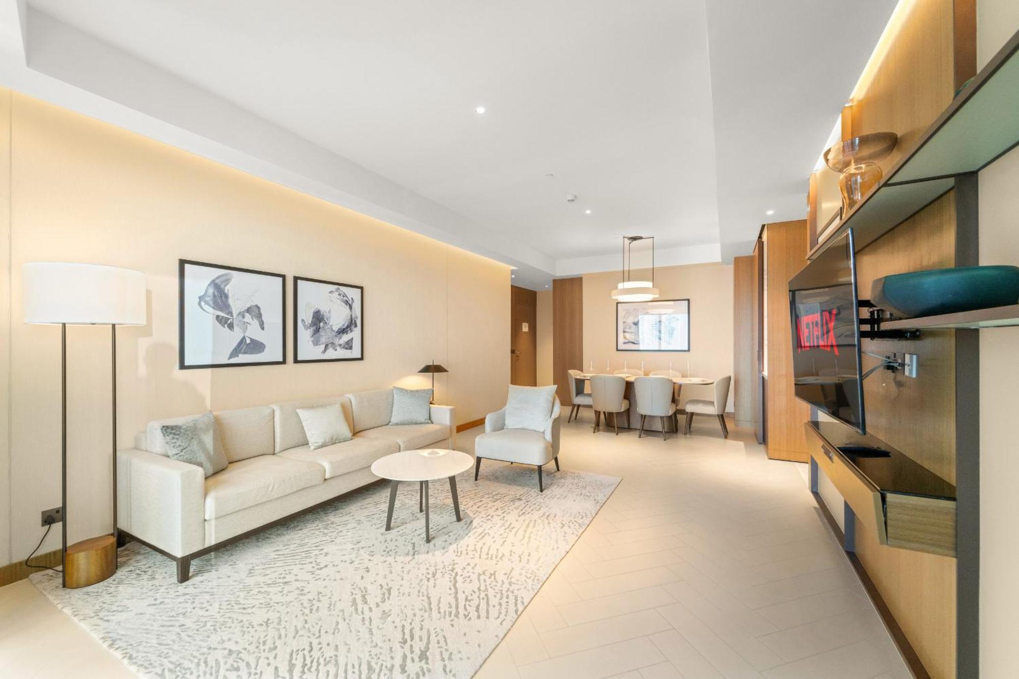 Apartment Vayk - Exceptional 3bd At Address Opera With Full Burj Khalifa Views *