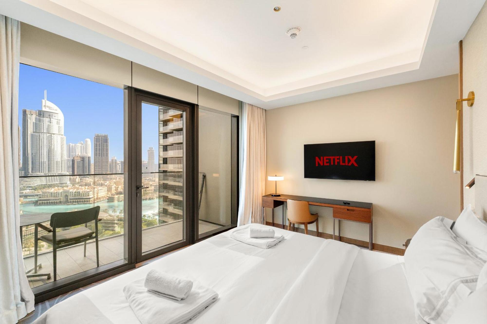 Vayk - Exceptional 3bd At Address Opera With Full Burj Khalifa Views Apartment *
