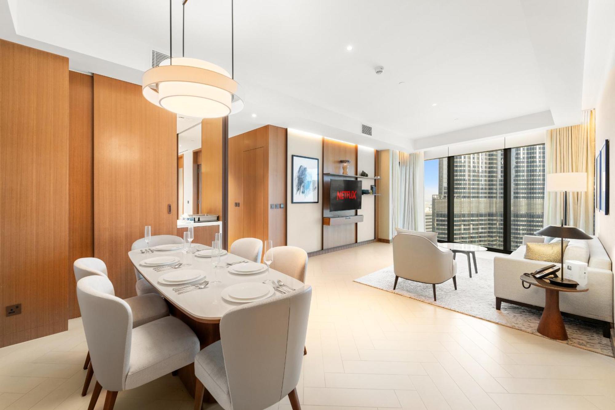 Vayk - Exceptional 3bd At Address Opera With Full Burj Khalifa Views Apartment Dubai