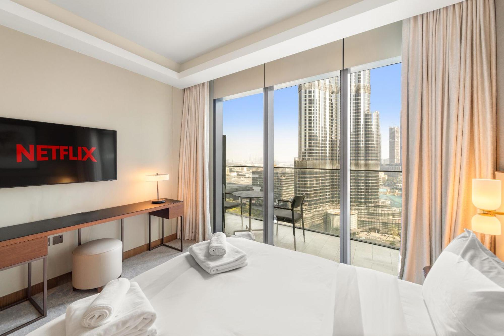Apartment Vayk - Exceptional 3bd At Address Opera With Full Burj Khalifa Views *