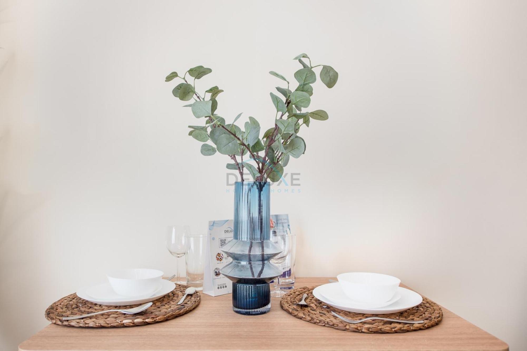 Private Balcony With Peaceful Community View Studio, Azizi Samia, Jebel Ali By Deluxe Homes