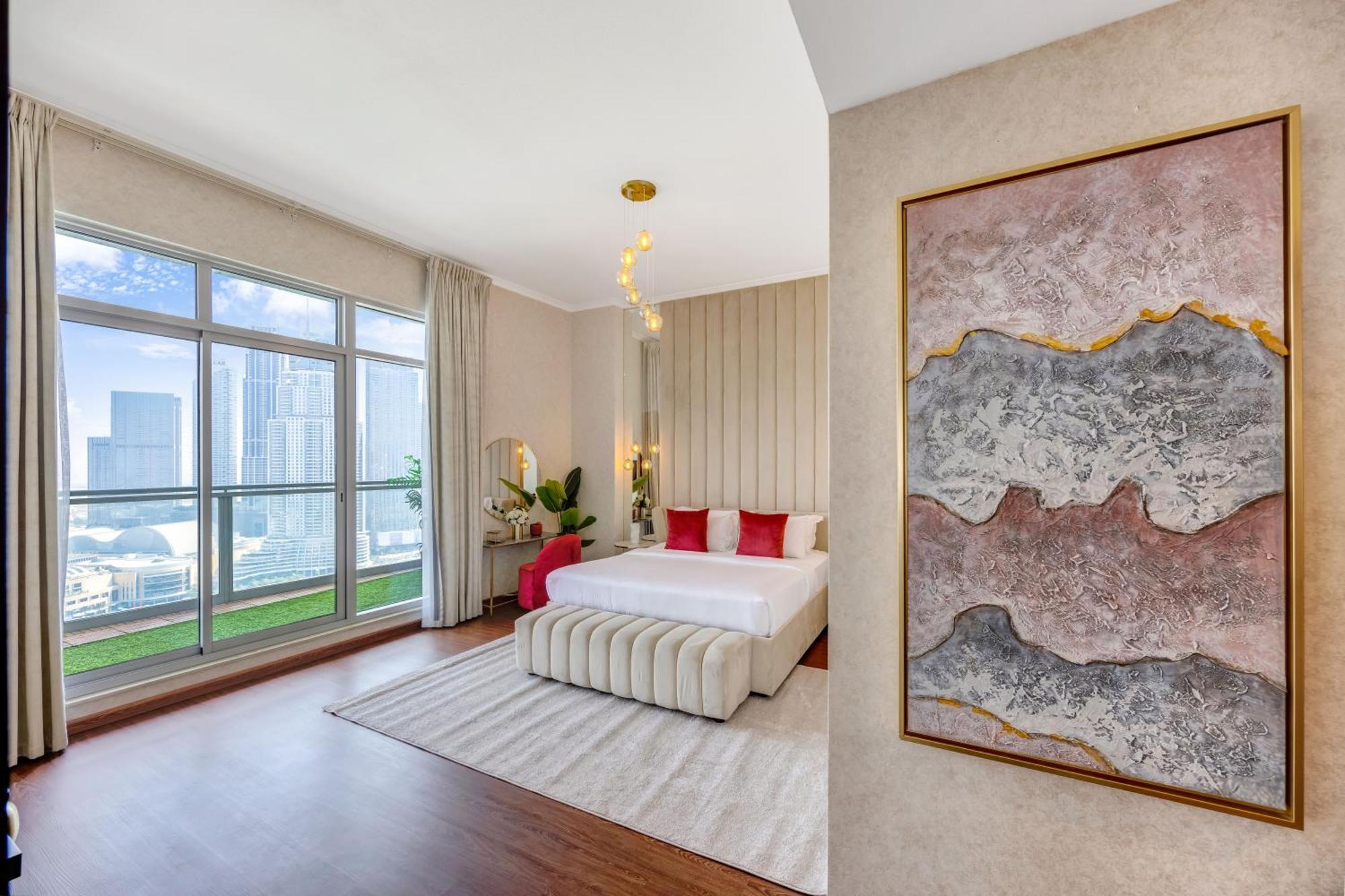 Apartment Durrani Homes - Alluring 5br Penthouse With Burj Khalifa And Fountain View Dubai