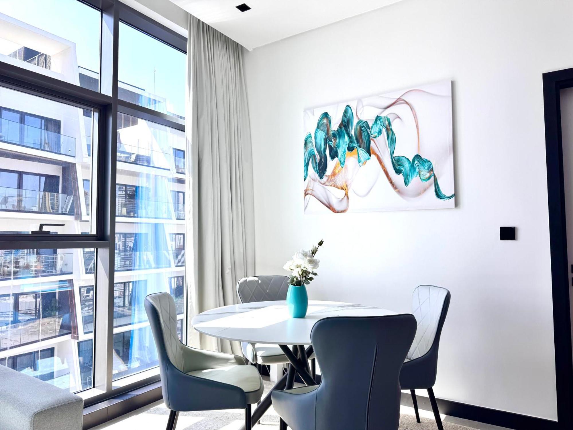 Luxury With Burj Khalifa View, Balcony Netflix Wehome Premium Dubai