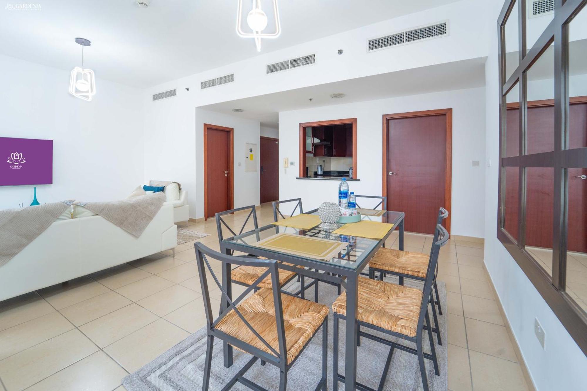 Jbr - Gardenia Shams - Sea View And Walking Distance To The Apartment
