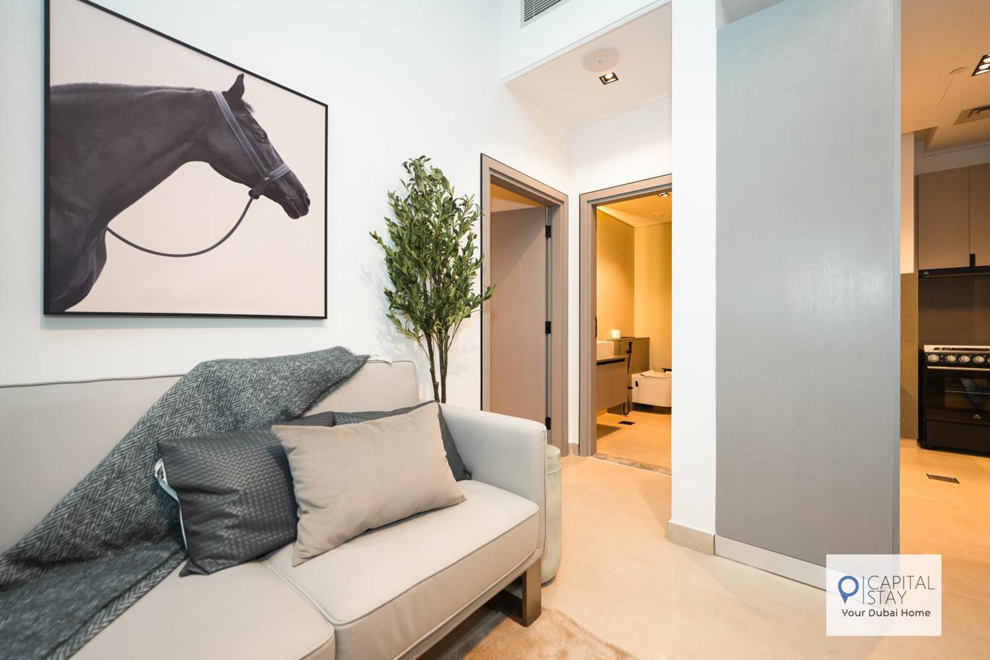 Apartment Luxurious 1br Retreat - Stylish In Meydan *