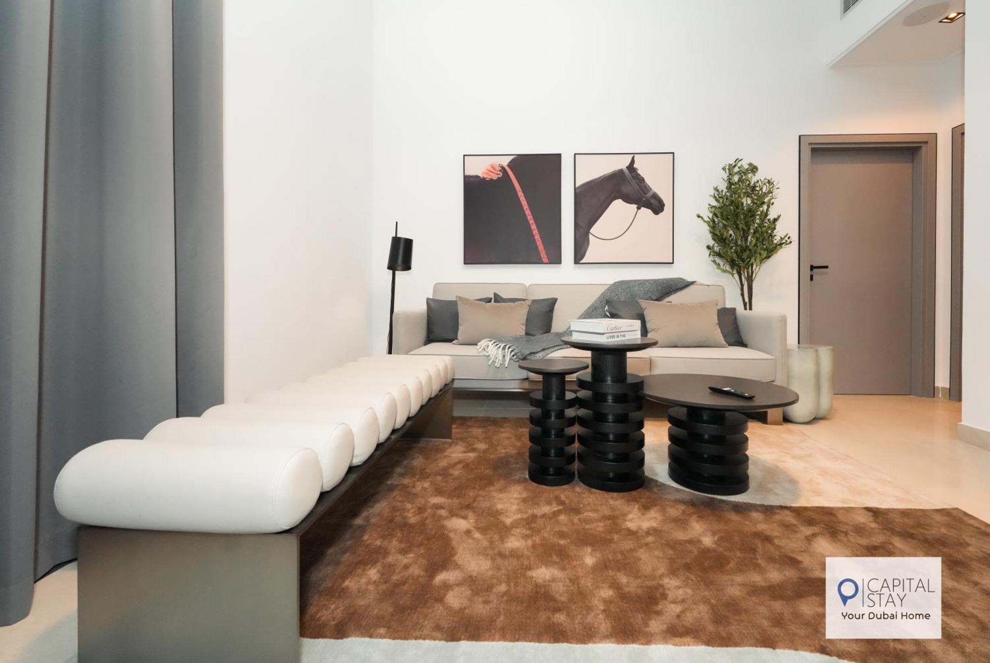 Apartment Luxurious 1br Retreat - Stylish In Meydan Dubai