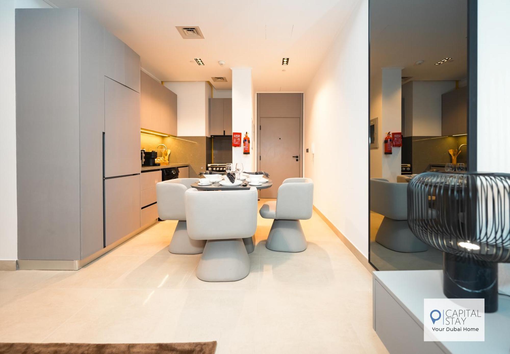 Apartment Luxurious 1br Retreat - Stylish In Meydan *