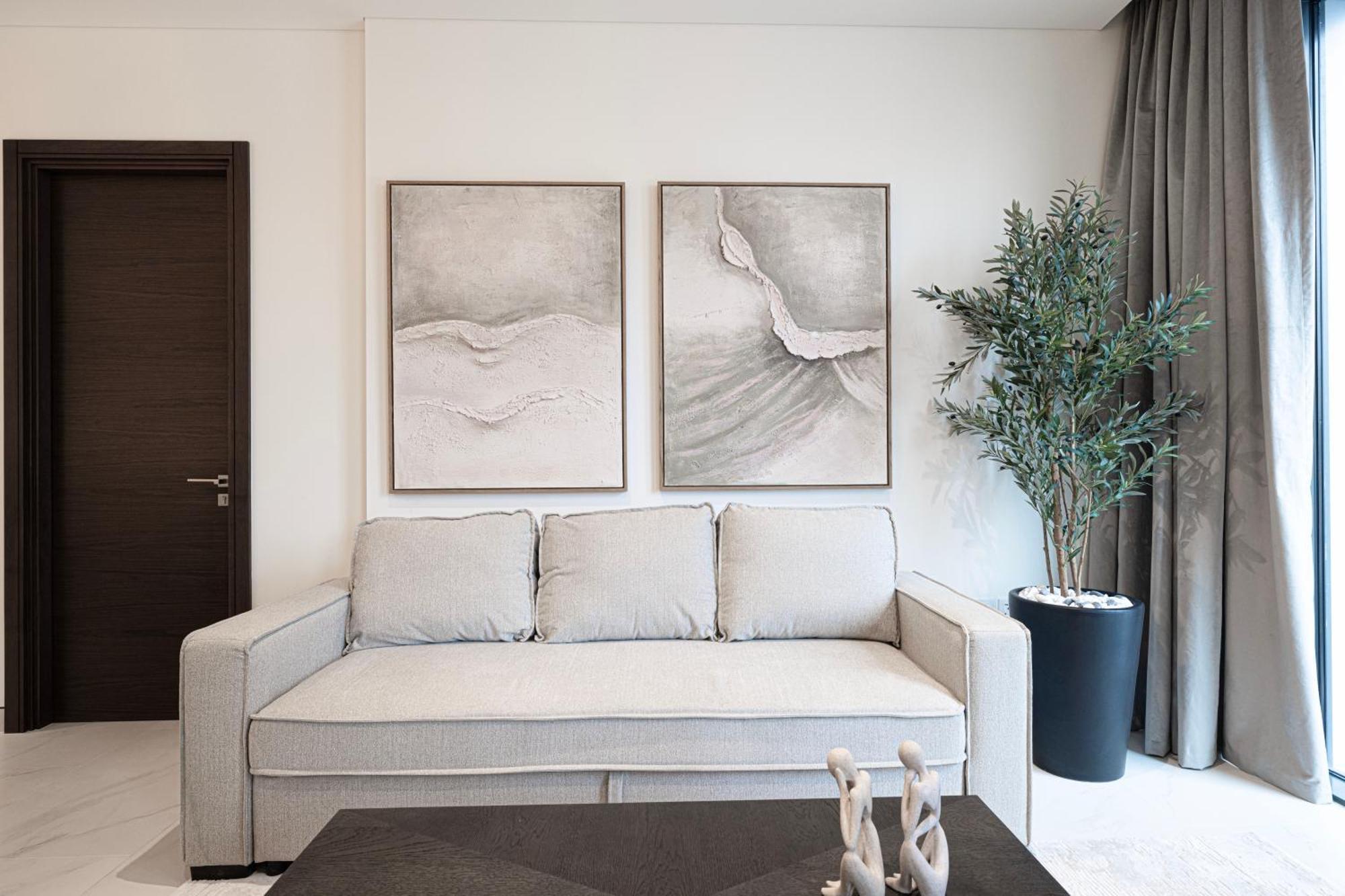 Chic 2br Creek Vista, Near Downtown, Burj Khalifa And Mall Apartment