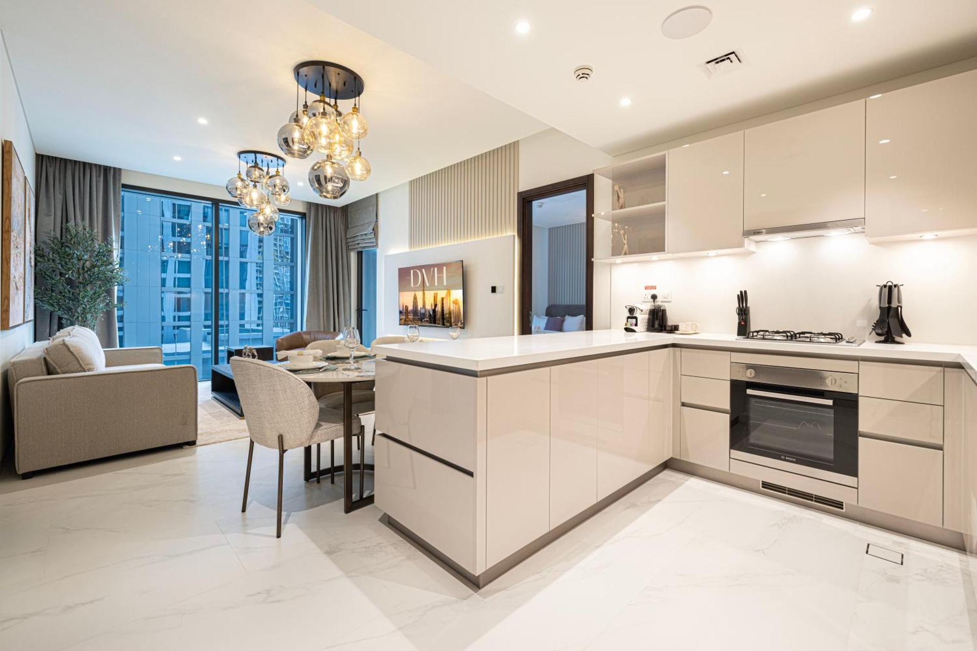 Chic 2br Creek Vista, Near Downtown, Burj Khalifa And Mall Dubai