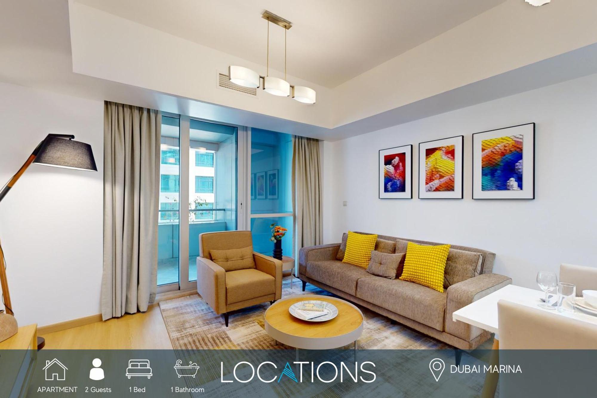 Damac Waves - Lovely One Bedroom