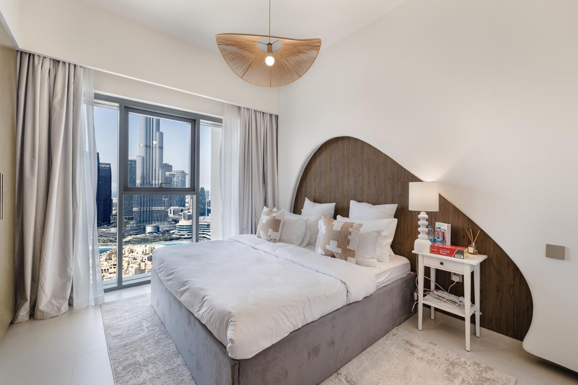 A-living Prime 3br With Burj Khalifa & Fountain View Apartment