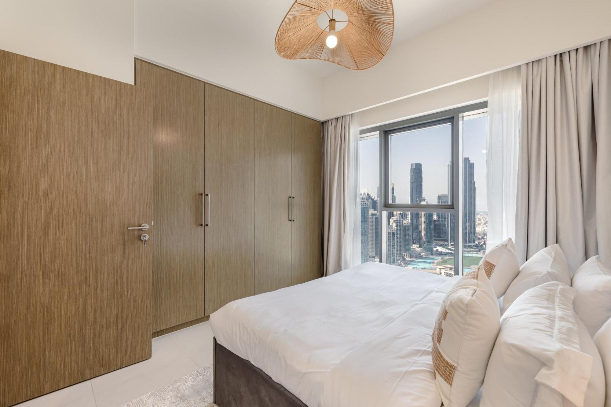 Apartment A-living Prime 3br With Burj Khalifa & Fountain View
