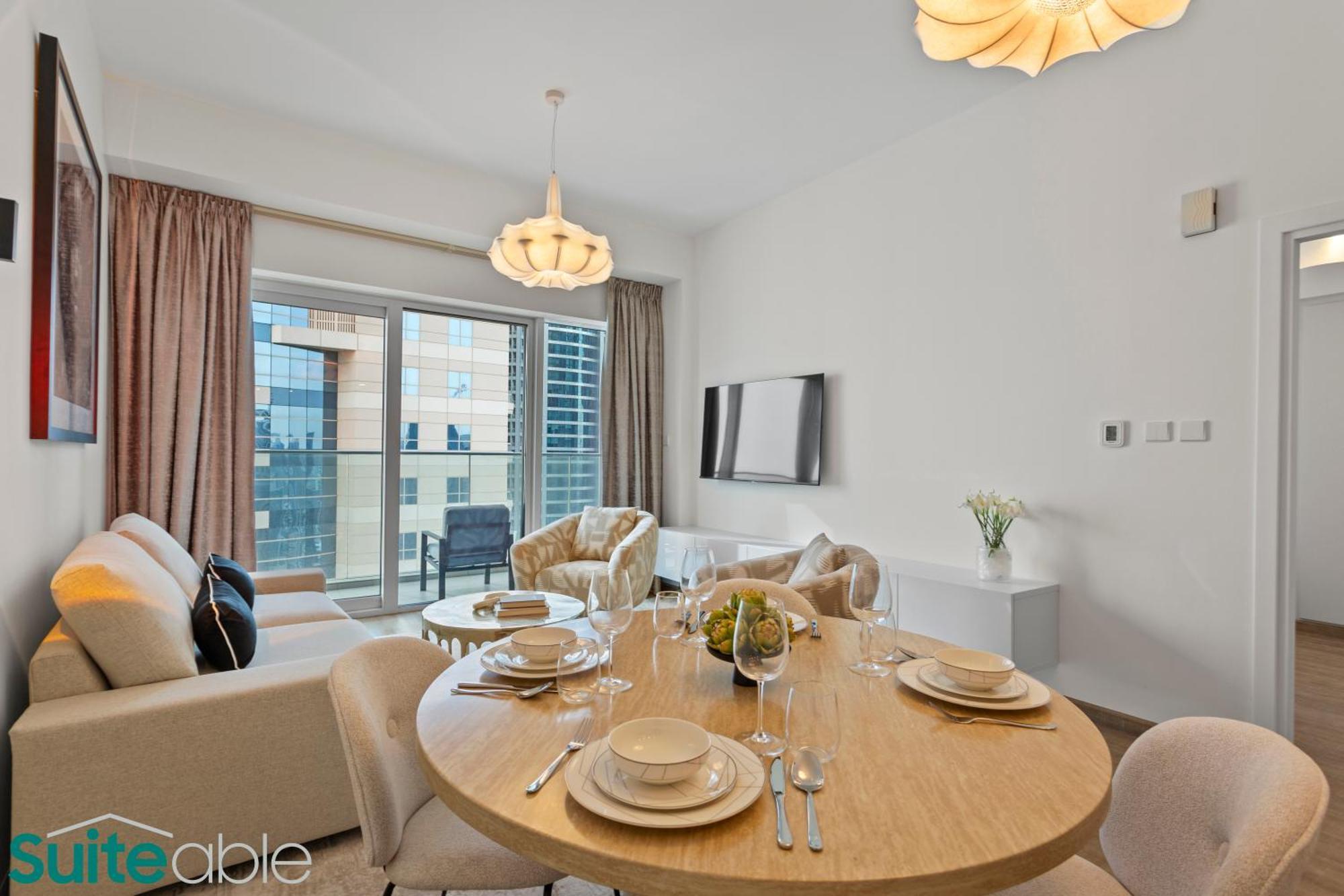 Apartment Exquisite 1 Bedroom Sea View With Lavish Amenities Dubai